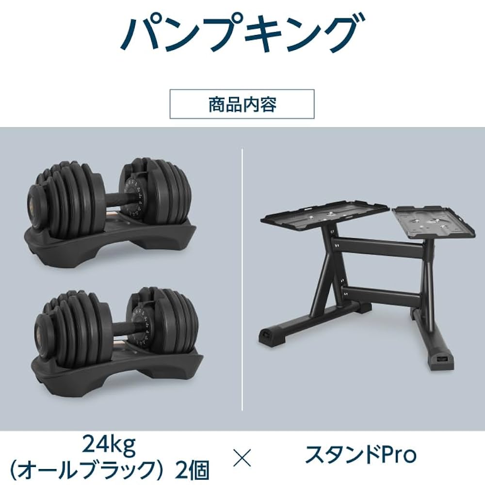 Amazon | ライシン パンプキング 片手式 24kg 2個 スタンドPro